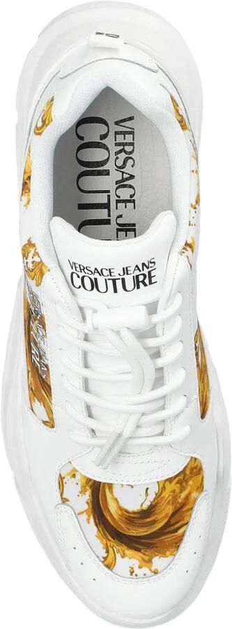 Versace Jeans Couture Baroque sneakers Wit - Foto 5