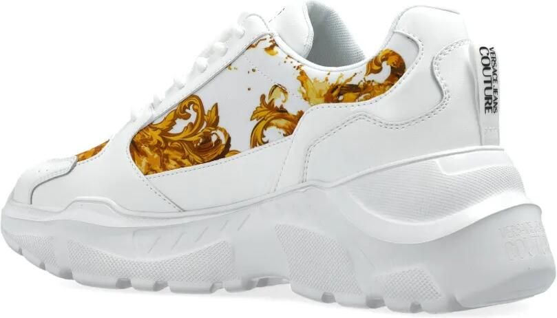 Versace Jeans Couture Baroque sneakers Wit - Foto 3
