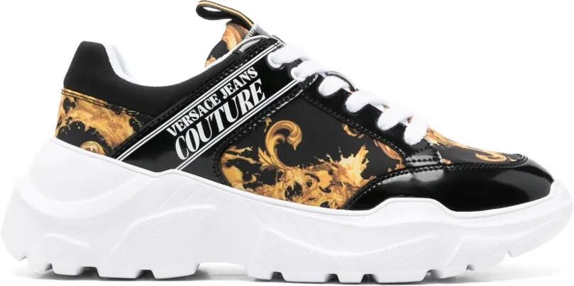 Versace Jeans Couture Baroque sneakers Zwart