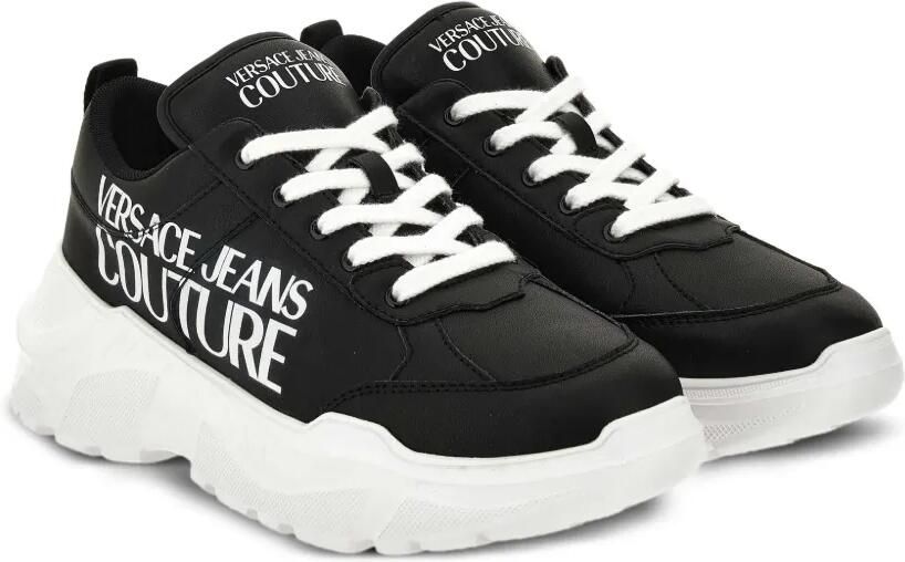 Versace Jeans Couture Chunky sneakers met logo Zwart - Foto 3