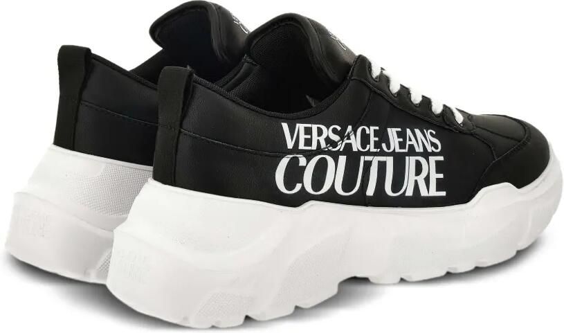 Versace Jeans Couture Chunky sneakers met logo Zwart - Foto 4