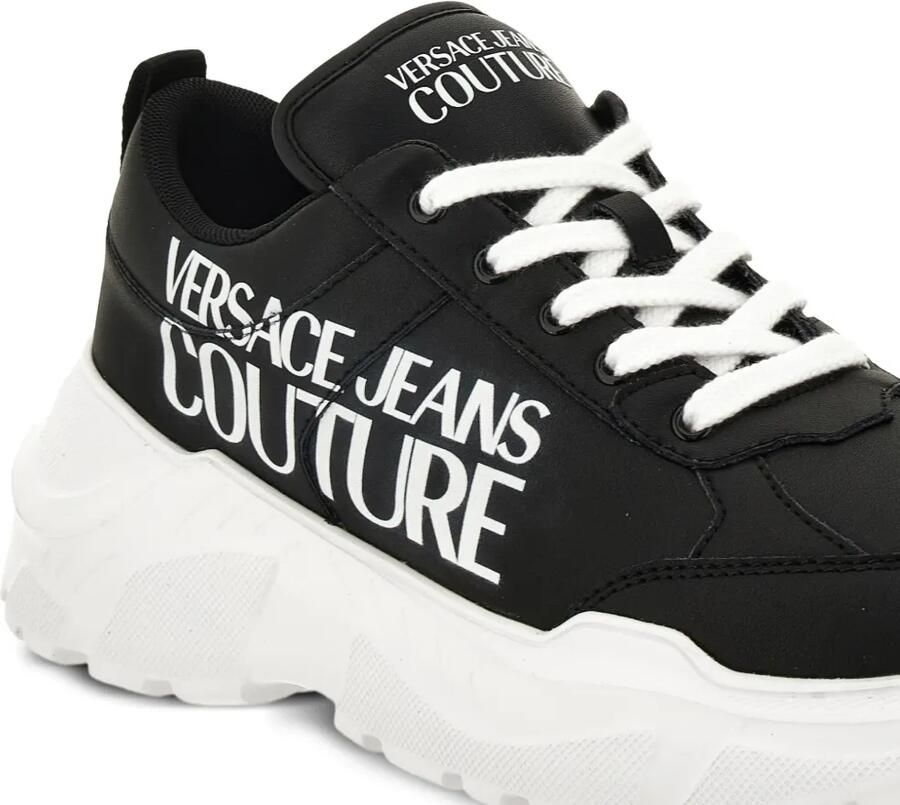 Versace Jeans Couture Chunky sneakers met logo Zwart - Foto 2