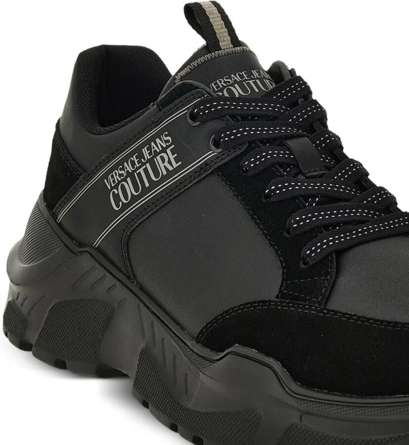 Versace Jeans Couture Chunky sneakers met logopatch Zwart - Foto 2