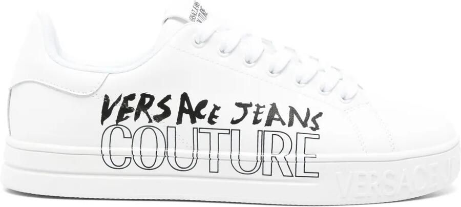 Versace Jeans Couture Court 88 slip-on sneakers Wit