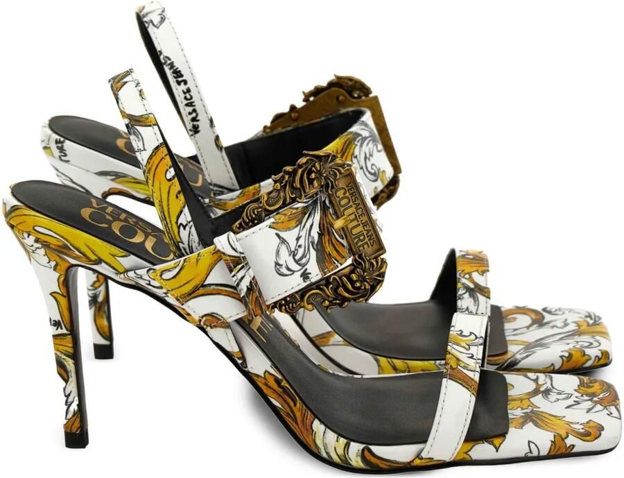Versace Jeans Couture Emily sandalen Wit
