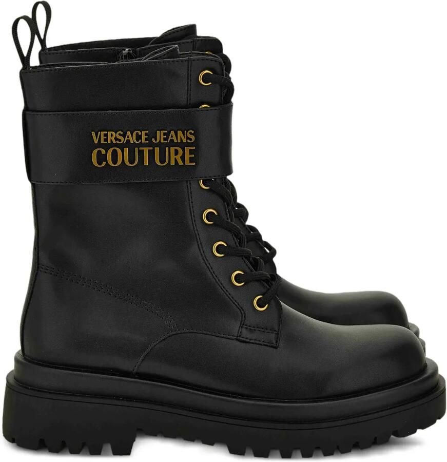 Versace Jeans Couture Laarzen met veters Zwart