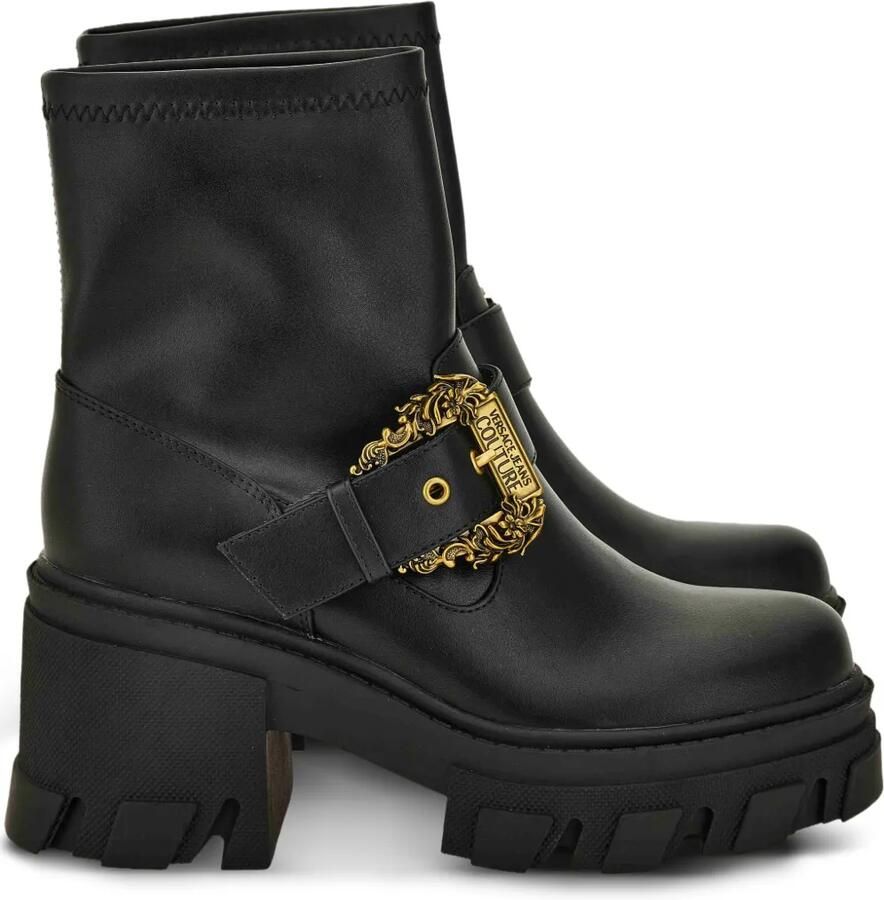 Versace Jeans Couture Laarzen verfraaid met gesp Zwart