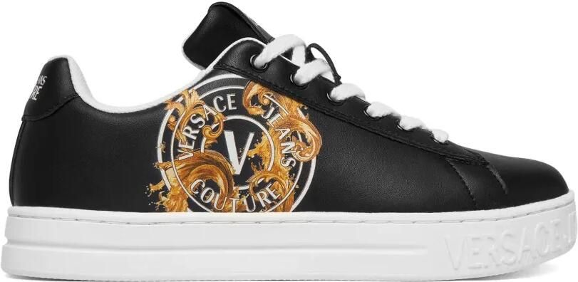 Versace Jeans Couture Porcelain Barocco Court 88 low-top sneakers Zwart