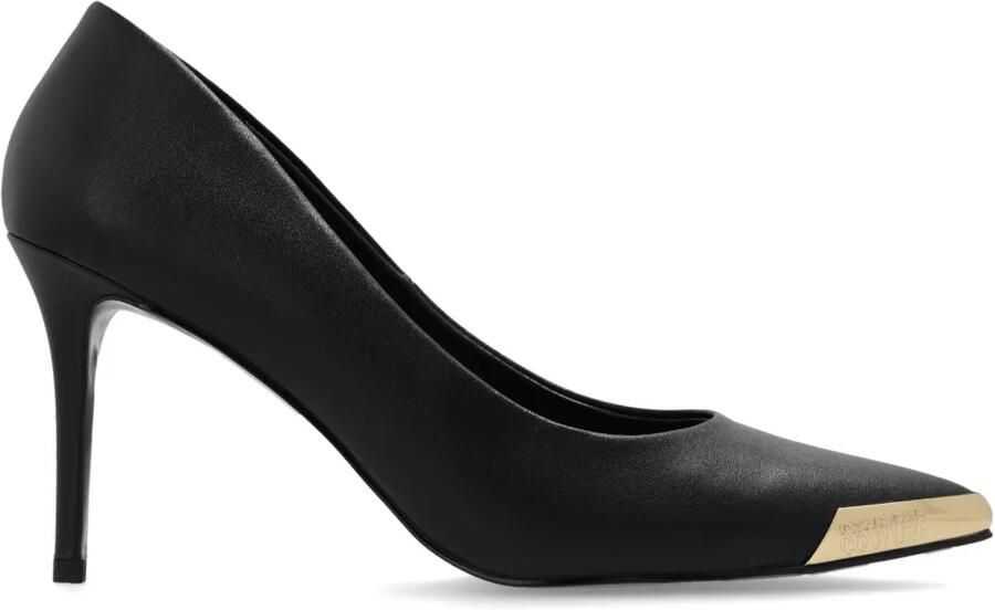 Versace Jeans Couture Scarlett leren pumps Zwart