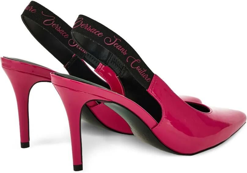 Versace Jeans Couture Slingback pumps met puntige neus Roze - Foto 3