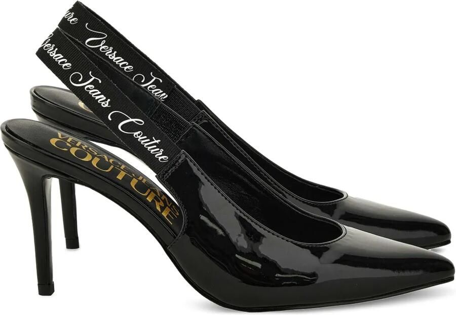 Versace Jeans Couture Slingback pumps Zwart