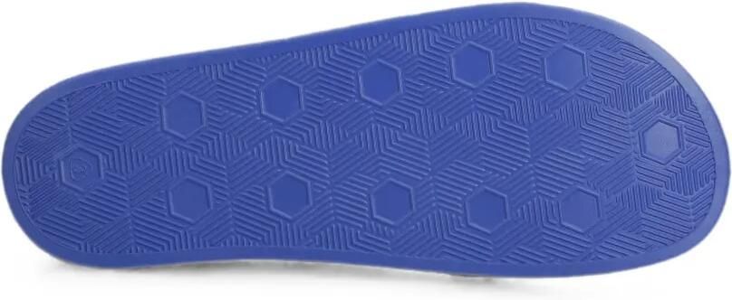 Versace Jeans Couture Slippers met barok-print Blauw - Foto 5