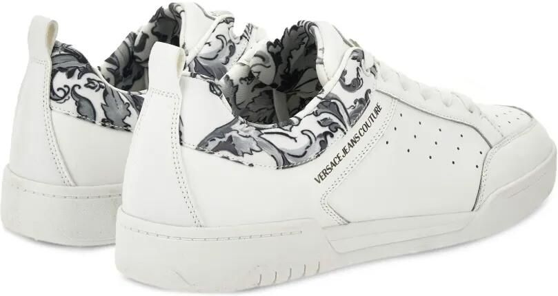 Versace Jeans Couture Sneakers met barokprint Wit - Foto 4
