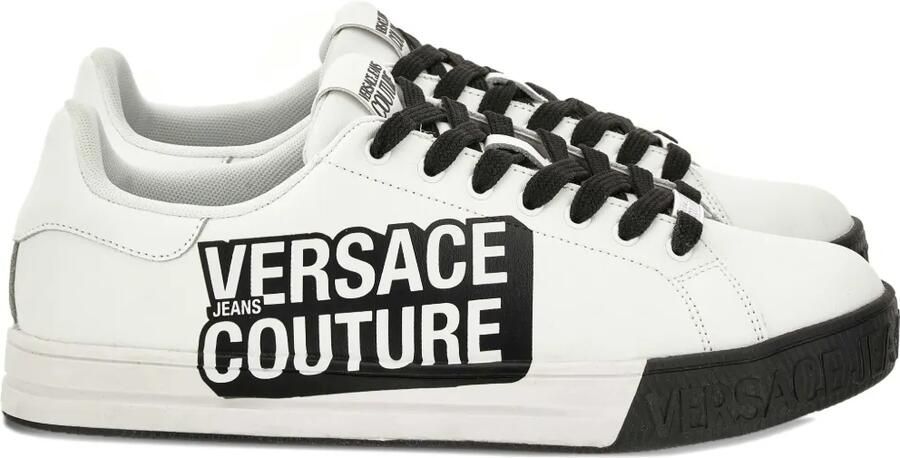 Versace Jeans Couture Sneakers met logo 003 WHITE