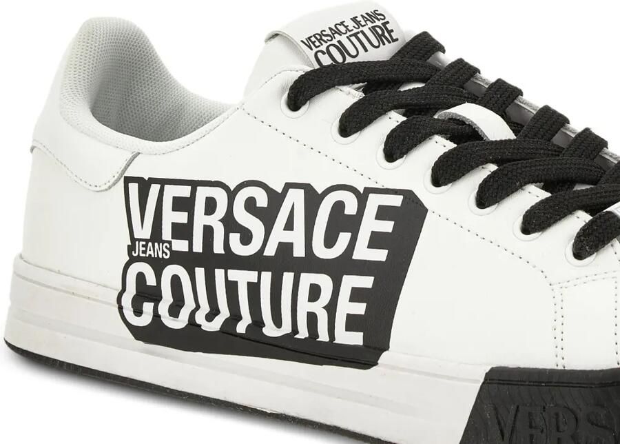 Versace Jeans Couture Sneakers met logo 003 WHITE - Foto 2