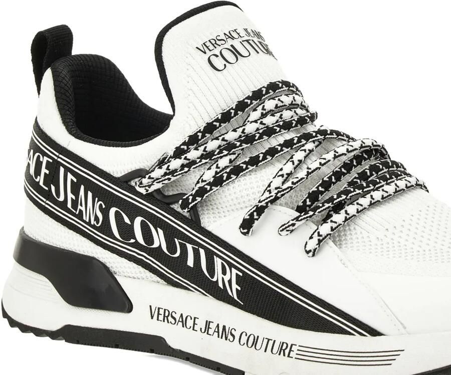 Versace Jeans Couture Sneakers met logo Wit - Foto 2