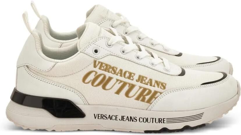 Versace Jeans Couture Sneakers met logo Wit