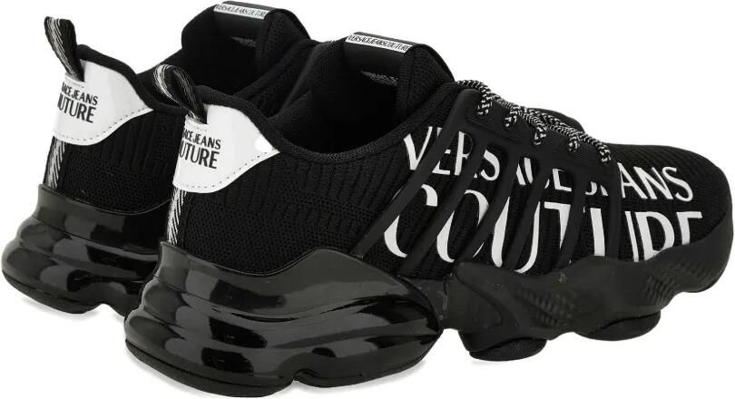 Versace Jeans Couture Sneakers met logo Zwart - Foto 4