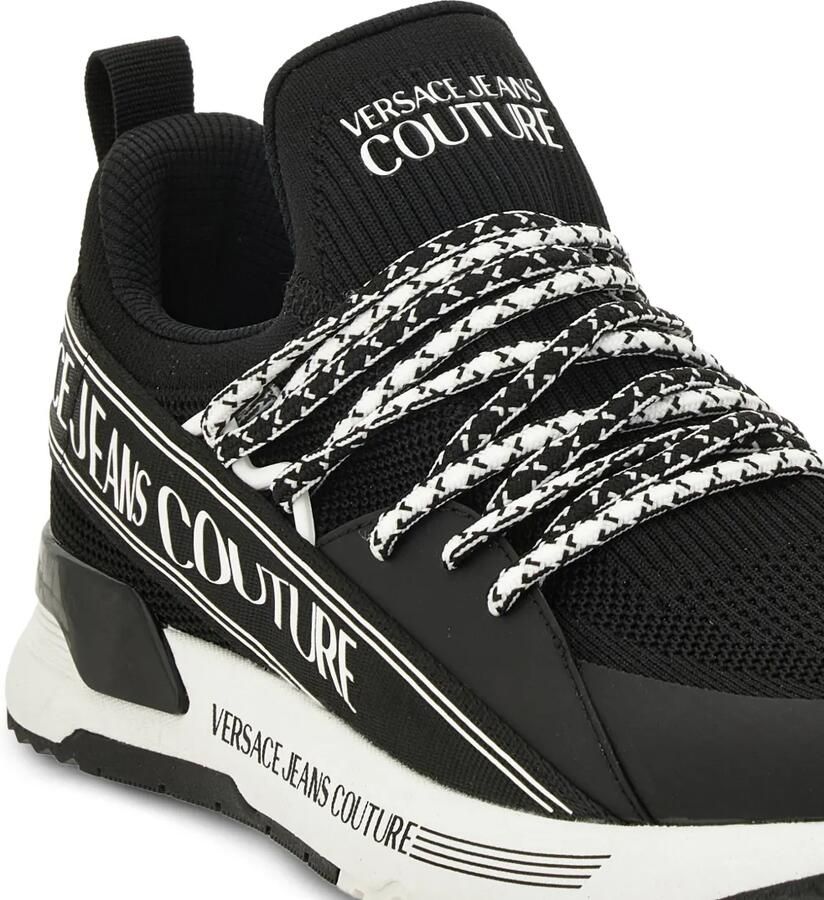 Versace Jeans Couture Sneakers met logo Zwart - Foto 2