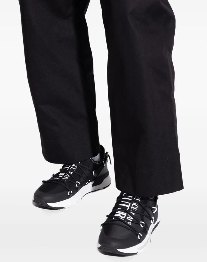 Versace Jeans Couture Sneakers met logo Zwart - Foto 2