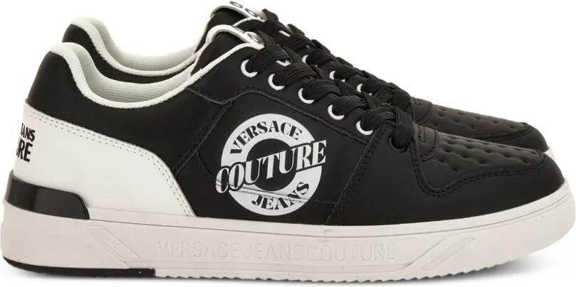 Versace Jeans Couture Sneakers met logo Zwart