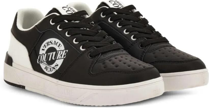 Versace Jeans Couture Sneakers met logo Zwart - Foto 2