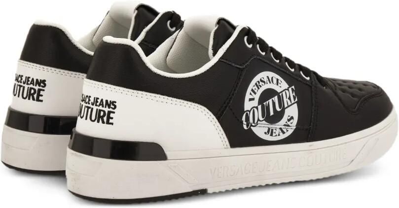 Versace Jeans Couture Sneakers met logo Zwart - Foto 3