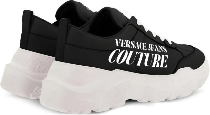Versace Jeans Couture Sneakers met logo Zwart - Foto 2