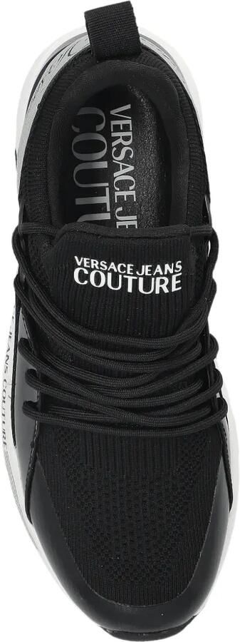 Versace Jeans Couture Sneakers met logoband Zwart - Foto 4