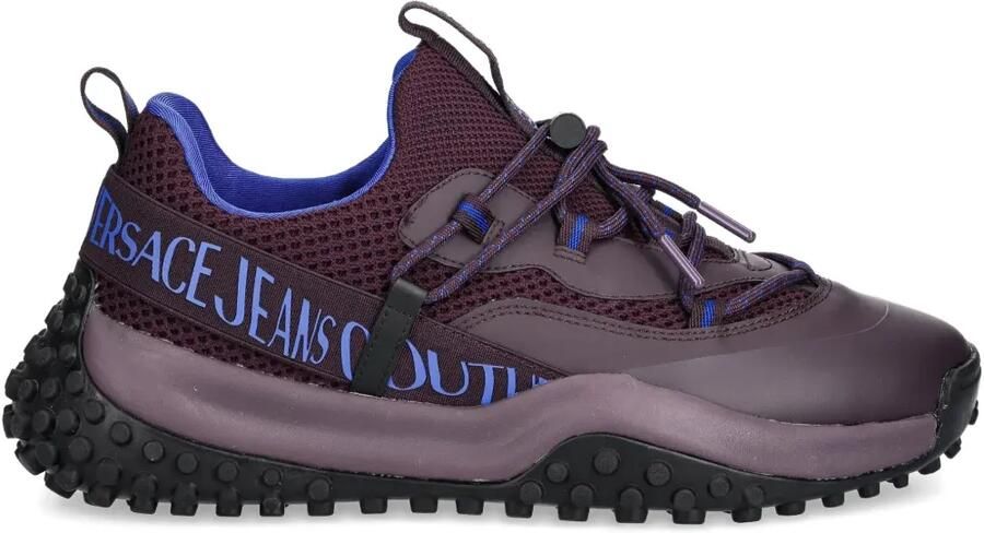 Versace Jeans Couture Sneakers met logodetail Rood