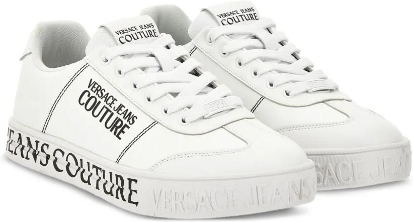Versace Jeans Couture Sneakers met logodetail Wit - Foto 3