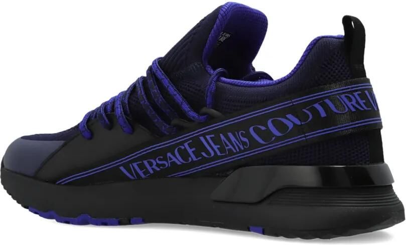 Versace Jeans Couture Sneakers met logodetail Zwart - Foto 3