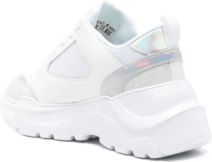 Versace Jeans Couture Sneakers met logopatch Wit - Foto 2