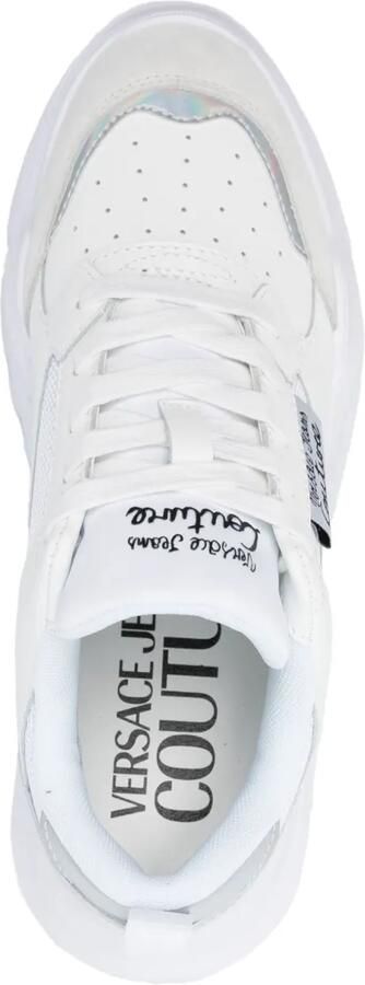 Versace Jeans Couture Sneakers met logopatch Wit - Foto 4