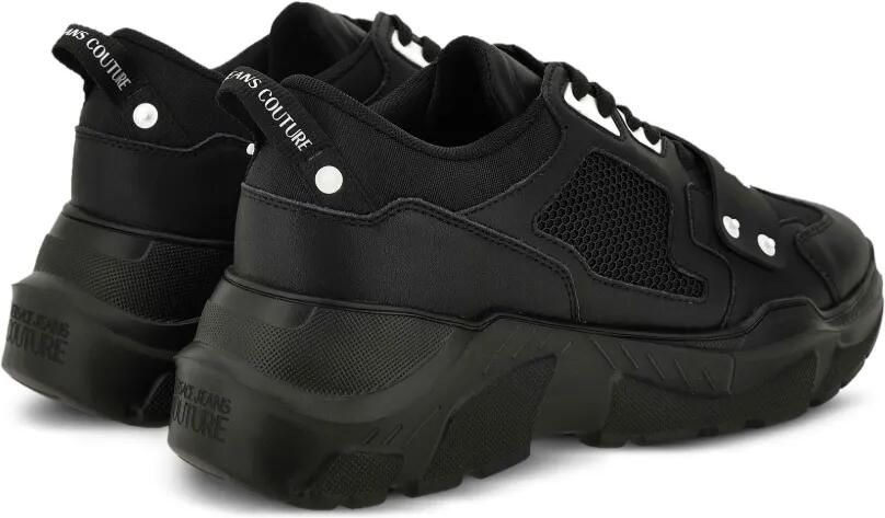 Versace Jeans Couture Sneakers met logoplakkaat Zwart - Foto 3