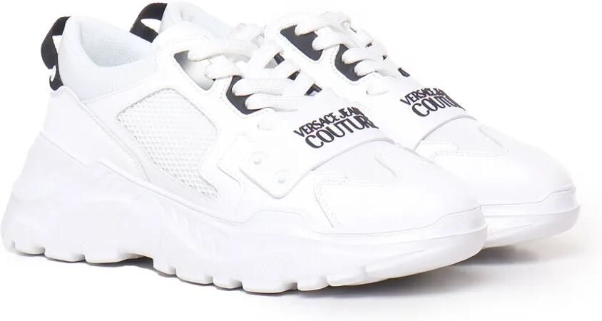 Versace Jeans Couture Sneakers met logoprint Wit - Foto 3