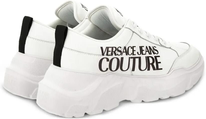 Versace Jeans Couture Sneakers met logoprint Wit - Foto 3