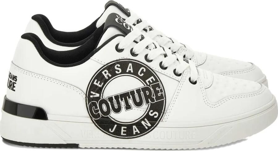 Versace Jeans Couture Sneakers met logoprint Wit