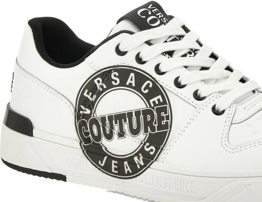 Versace Jeans Couture Sneakers met logoprint Wit - Foto 2