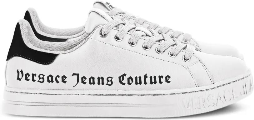 Versace Jeans Couture Sneakers met logoprint Wit