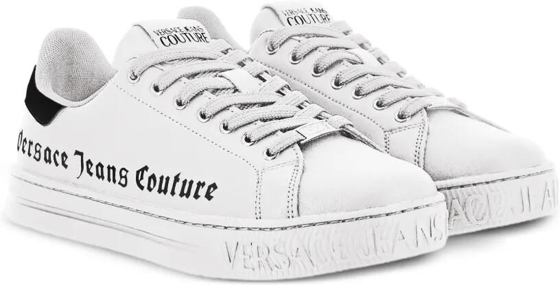 Versace Jeans Couture Sneakers met logoprint Wit - Foto 2