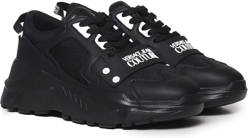 Versace Jeans Couture Sneakers met logoprint Zwart - Foto 3