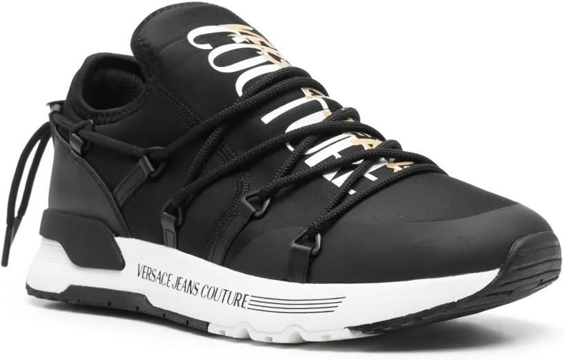 Versace Jeans Couture Sneakers met logoprint Zwart - Foto 2