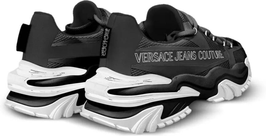 Versace Jeans Couture Sneakers met logoprint Zwart - Foto 2