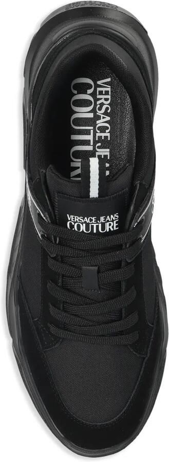 Versace Jeans Couture Sneakers met logoprint Zwart - Foto 5