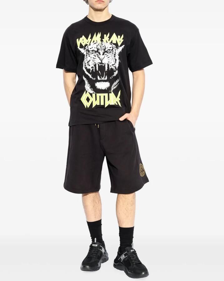 Versace Jeans Couture Sneakers met logoprint Zwart - Foto 2