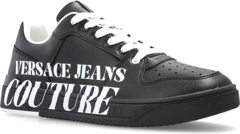 Versace Jeans Couture Sneakers met logoprint Zwart - Foto 4