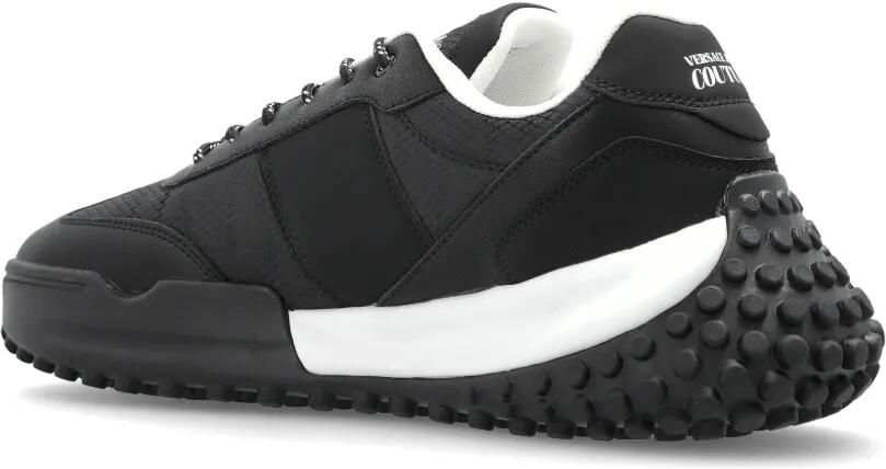 Versace Jeans Couture Sneakers met logoprint Zwart - Foto 3