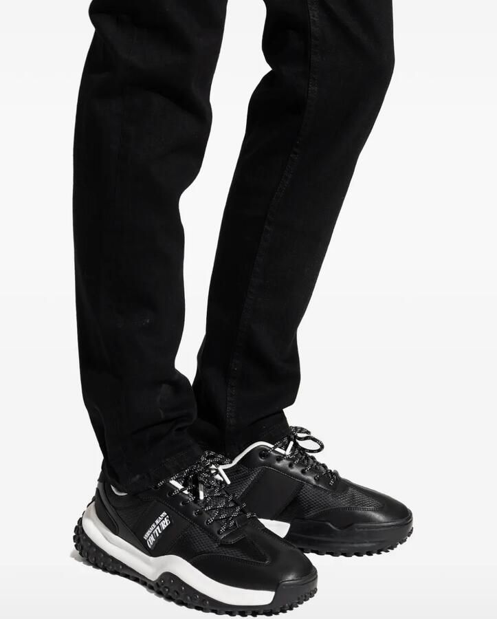 Versace Jeans Couture Sneakers met logoprint Zwart - Foto 2