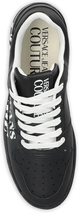 Versace Jeans Couture Sneakers met logoprint Zwart - Foto 5